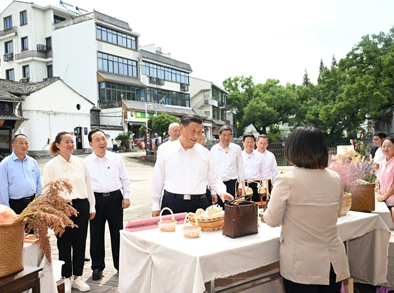 習近平在浙江金華市考察調研  「相關圖片」